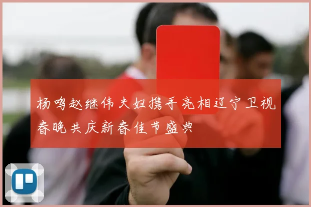 杨鸣赵继伟夫妇携手亮相辽宁卫视春晚共庆新春佳节盛典